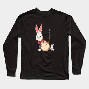 White Rabbit Running Late Long Sleeve T-Shirt